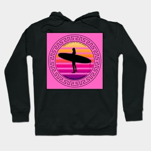 SURFING CAPITAL OF THE NORTH - SAN JUAN LA UNION - WOMEN PINK Hoodie